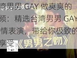 台湾男男 GAY 做㻎爽的视频：精选台湾男男 GAY 激情表演，带给你极致的视觉享受