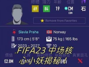 FIFA23潜力新星聚焦：高潜力妖人推荐及妖人球员汇总报告