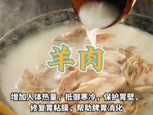 小雪又紧又肥的内蒙古草原羊肉，味道鲜美，营养丰富