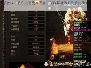 传奇世界手游战士防御装备战衣图鉴：深度解析防护战装的独特魅力与属性特征