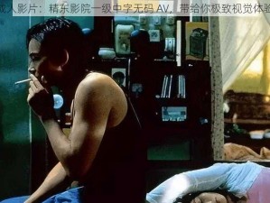 成人影片：精东影院一级中字无码 AV，带给你极致视觉体验