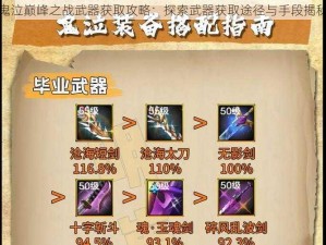 鬼泣巅峰之战武器获取攻略：探索武器获取途径与手段揭秘