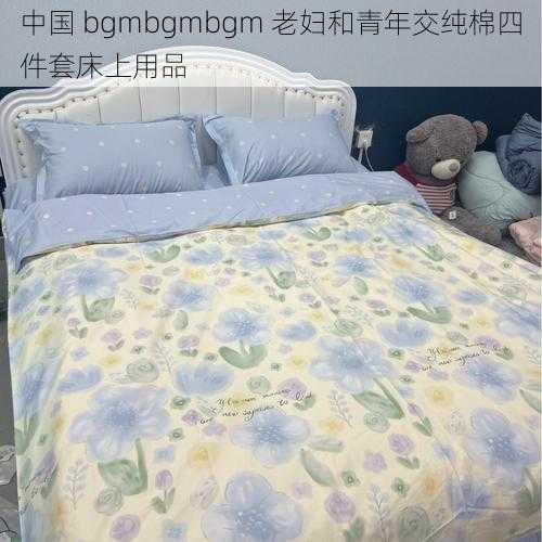 中国 bgmbgmbgm 老妇和青年交纯棉四件套床上用品