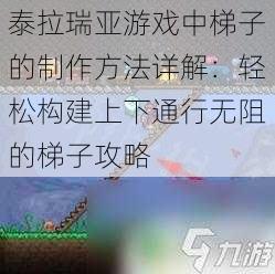 泰拉瑞亚游戏中梯子的制作方法详解：轻松构建上下通行无阻的梯子攻略