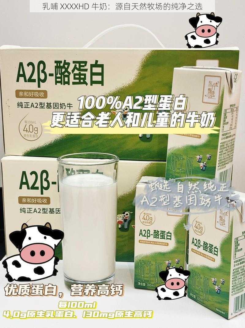 乳哺 XXXXHD 牛奶：源自天然牧场的纯净之选