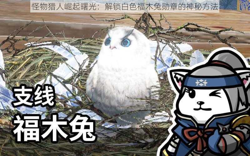 怪物猎人崛起曙光：解锁白色福木兔勋章的神秘方法